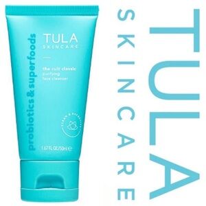 - Tula Skincare The Cult Classic purifying face cleanser travel size